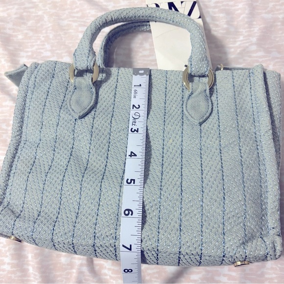ZARA handbag,size medium,color azul NEW - Picture 11 of 12